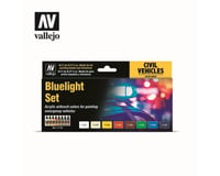 Vallejo Paints Blue Light Ems Vehicle Set 17Ml