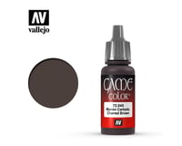 Vallejo Paints 17ML CHARRED BROWN GAME COLOR