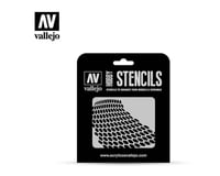 Vallejo Paints Distort Honeycomb Stencil