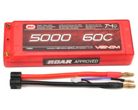 Venom Power 2S LiPo 60C Battery Pack w/Universal Connector (7.4V/5000mAh)