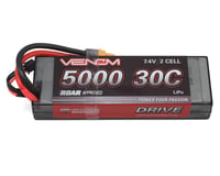 Venom Power 2S 30C Hard Case LiPo Battery w/UNI 2.0 Connector (7.4V/5000mAh)