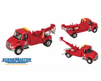Walthers HO INTL 4300 TOW TRUCK RED
