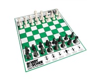 Wood Expressions Bobby Fischer Learn to Play Chess Board Set (Green)