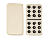 Wood Expressions Dbl 9 Dominoes W/Case