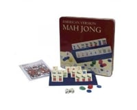 Wood Expressions Mah Jong American Version Collection Classic in a Tin Box