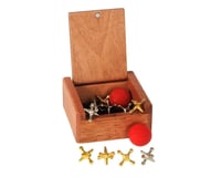 Wood Expressions Jacks In A Box 10 Metal Jacks 2 Balls