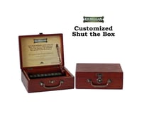 Wood Expressions Mini Shut The Box W/9 Numbers And Dice