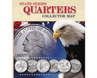 Whitman Coins State Quarters Collector Map
