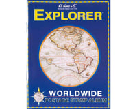 Whitman Coins 4HRS1 Explorer Worldwide Stamp Album Kit