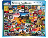 White Mountain Puzzles 1000Puz Nat Park Badges