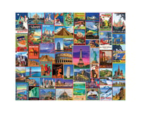 White Mountain Puzzles 1272PZ Best Places in the World 1000pcs