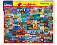 White Mountain Puzzles 1000Puz I Love Islands Travel Collage
