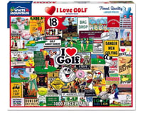 White Mountain Puzzles 1000Puz I Love Golf Collage Puzzle