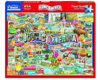 White Mountain Puzzles Iconic America Collage Puzzle 1000Pc