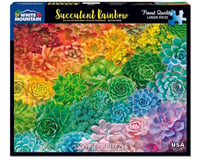 White Mountain Puzzles 1000Puz Succulent Rainbows