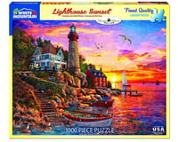 White Mountain Puzzles 1000Puz Lighthouse Sunset