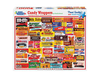 White Mountain Puzzles 1000Puz Candy Wrappers Collage