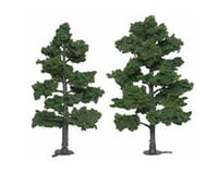 Woodland Scenics Ready-Made Tree, Medium Green 6-7" (2)