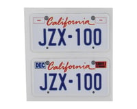 WRAP-UP NEXT REAL 3D U.S. License Plate (2) (JZX-100) (11x50mm)