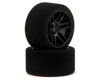 Xceed RC "Enneti" 1/8 Carbon On Road Front Tires (2) (Carbon Black)