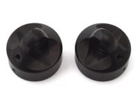 XRAY XB8 Aluminum Zero Rebound Shock Cap (Black) (2)