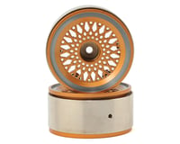 Xtra Speed Aluminum 1.9 HD Beadlock Wheel (Gold) (2)