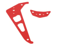 Xtreme Racing Heli Align T-Rex 250 G-10 Tail Fin Set (Red)
