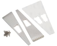 Yeah Racing Traxxas TRX-4 Stainless Steel Diamond Plate Front Hood Panels