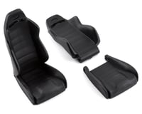Yeah Racing 1/10 Crawler Plastic Seats (Black) (2)
