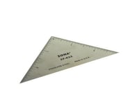 Zona 3" Stainless Steel Triangle Ruler (.022 Thick)