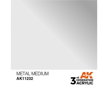 AK Interactive AK476: Xtreme metal paint Steel 1 x 30ml (ref. AK