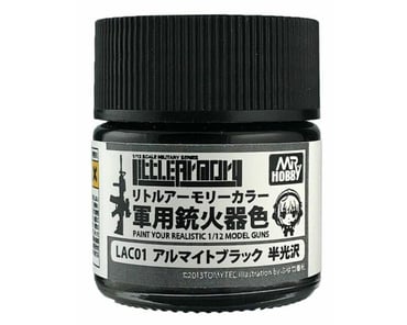 Gunze-Sangyo GX201 Metallic Black Acrylic Paint (18ml) [GUZGX201] -  HobbyTown