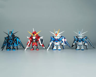 Bandai QMSV Mini Zeta Gundam Transformation Blind Box Assortment
