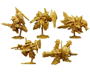 minimam様 Bandai QMSV Mini Zeta Gundam Transformation Blind Box Assortment