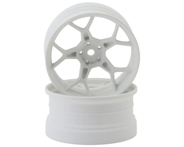 Mikuni Yokohama AVS VS6 6-Spoke Drift Wheels (Pearl White) (2