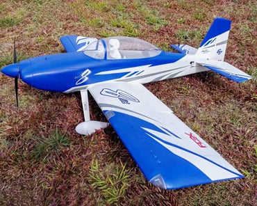 Flex Innovations QQ Yak 55 10E Super PNP Electric Airplane (Night
