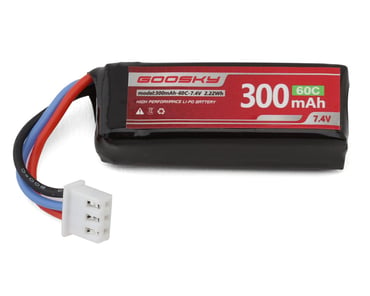 OMP Hobby 50C 7.4V 2S 350mAh LiPo Battery for M1 Helicopter OSHM1024