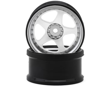Mikuni Yokohama AVS VS6 6-Spoke Drift Wheels (Pearl White) (2