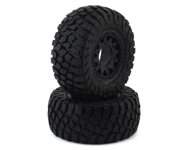 Traxxas BFGoodrich Mud TA Rear Tires (2) (Satin Chrome) (Standard)  w/Split-Spoke Rear Wheel