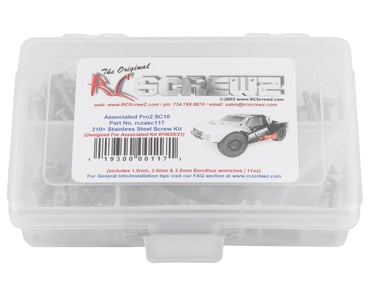 RC Screwz Axial Yeti Jr Can-Am Maverick Stainless Steel Screw Kit