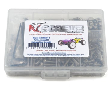 Stainless Steel Screw Kit tra074 VXL Ed RCScrewZ Traxxas Slash 4x4 TSM