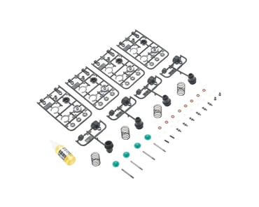 Tamiya TRF Fluorine Coated Damper Set [TAM53571] - HobbyTown