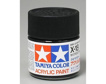 Tamiya X-26 Clear ORANGE Acrylic Paint, 23ml Bottle (TAM81026)