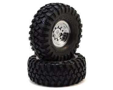Traxxas TRX-4MT Pre-Mounted Terra Groove Monster Truck Tires