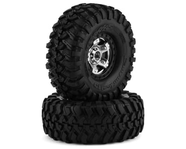 Traxxas BFGoodrich Mud TA Front Tires (2) (Satin Chrome) (S1