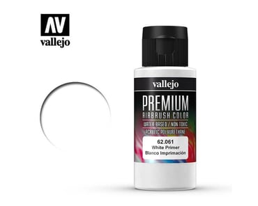 Vallejo Black Primer Acry-Poly 200ml Paint 