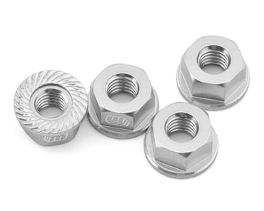 Mugen Seiki Aluminum 4mm Flange Nut (5) (MTX4) [MUGB0716] - HobbyTown