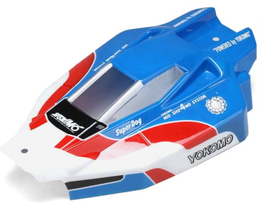 ホビーラジコン TEAM YOKOMO SUPER DOGFIGHTER BODY ZC-101 Yokomo 870C Super Dog Fighter Body Set (Clear) [YOKYZ-101] - HobbyTown