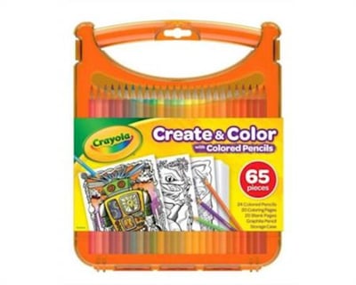 Crayola 040376 Create & Color with Colored Pencils