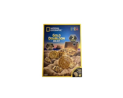  National Geographic Gold Doubloon Dig Kit : Toys & Games
